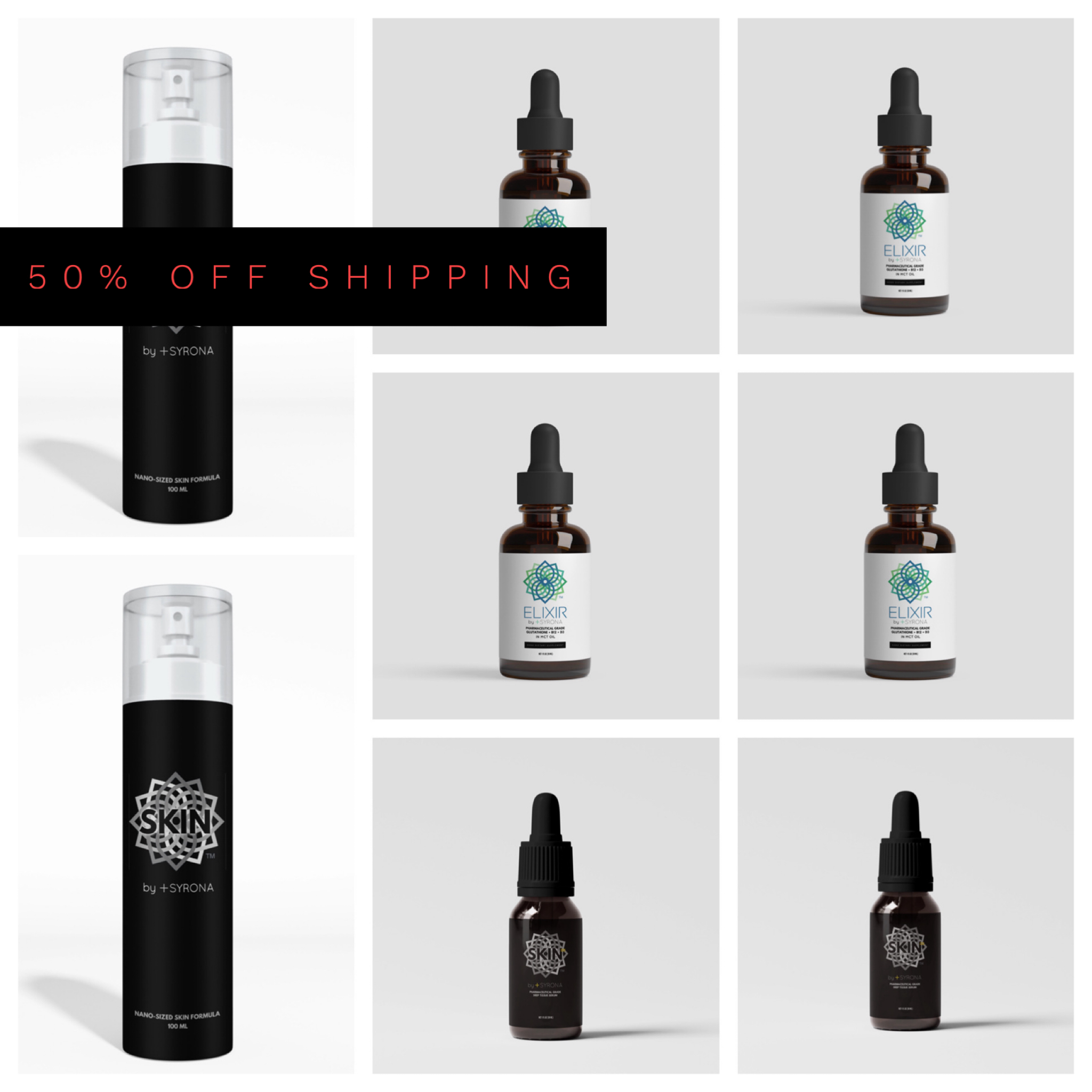 SYRONA Multi Serum Bundle (50% OFF SHIPPING)